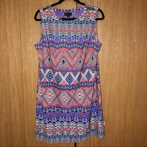 NWOT AB Studio women dress size 16 midi sleeveless